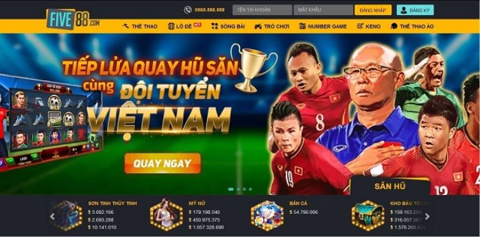 Trang web của Hubet có giao diện đẹp và dễ sử dụng - Hubet