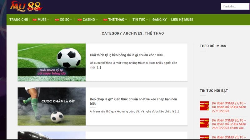 Các trò chơi thể thao H3bet phổ biến - H3bet
