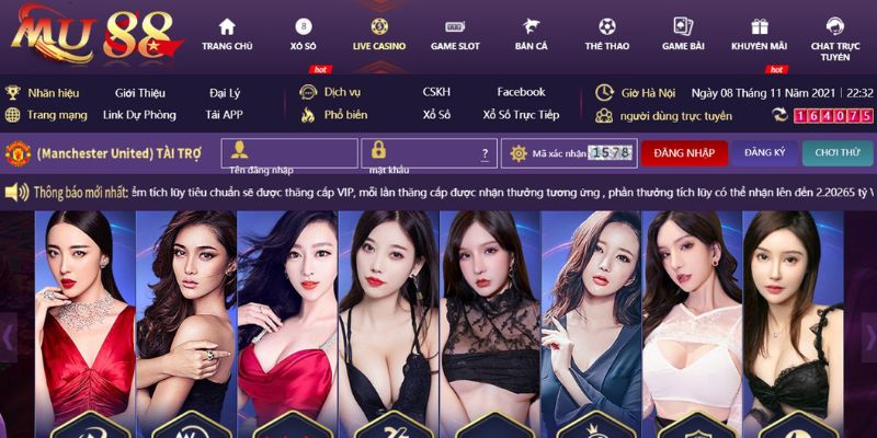 Bãi đậu xe đạt chuẩn Ce88 này cung cấp nhiều trò chơi khác nhau - Ce88